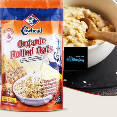 Cowhead Organic Rolled Oats Canada 500g
