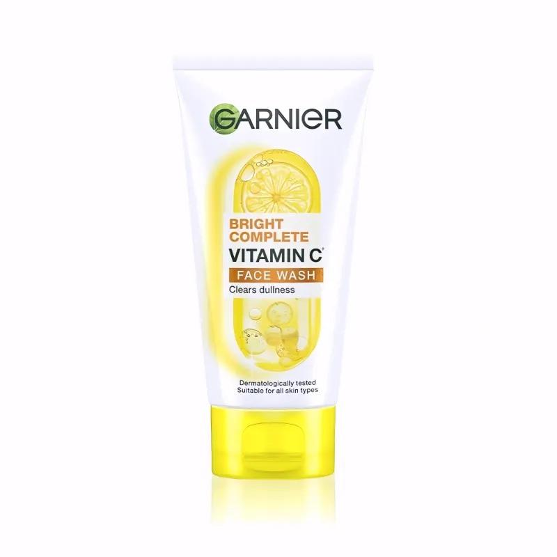 Garnier Bright Complete Vitamin C Facewash - 100 gm