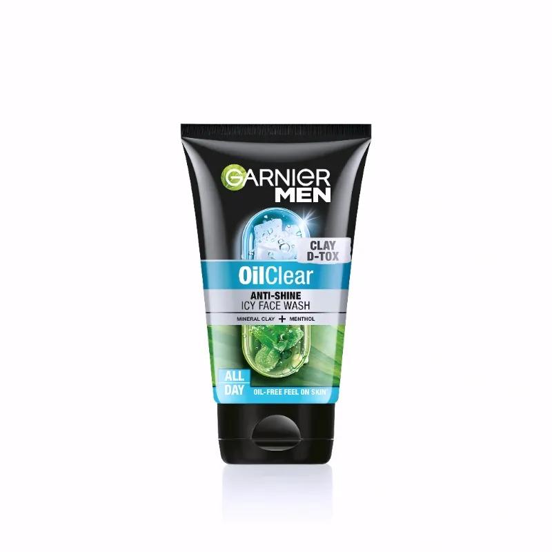 Garnier Men Oil Clear Anti- Shine Icy Face Wash 100gm