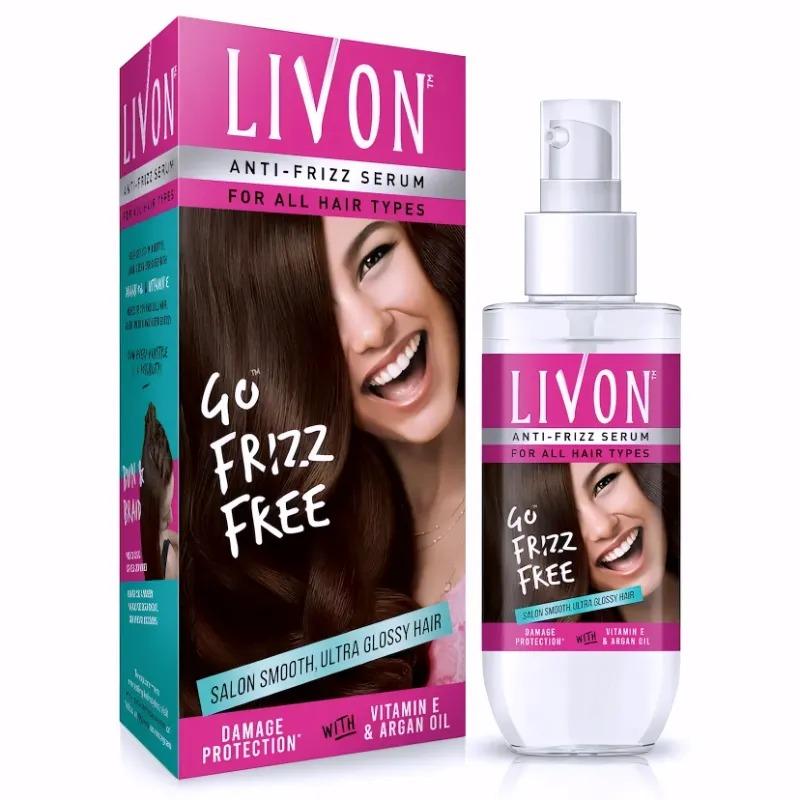 Livon Anti-Frizz Serum Hair Serum (50ml)