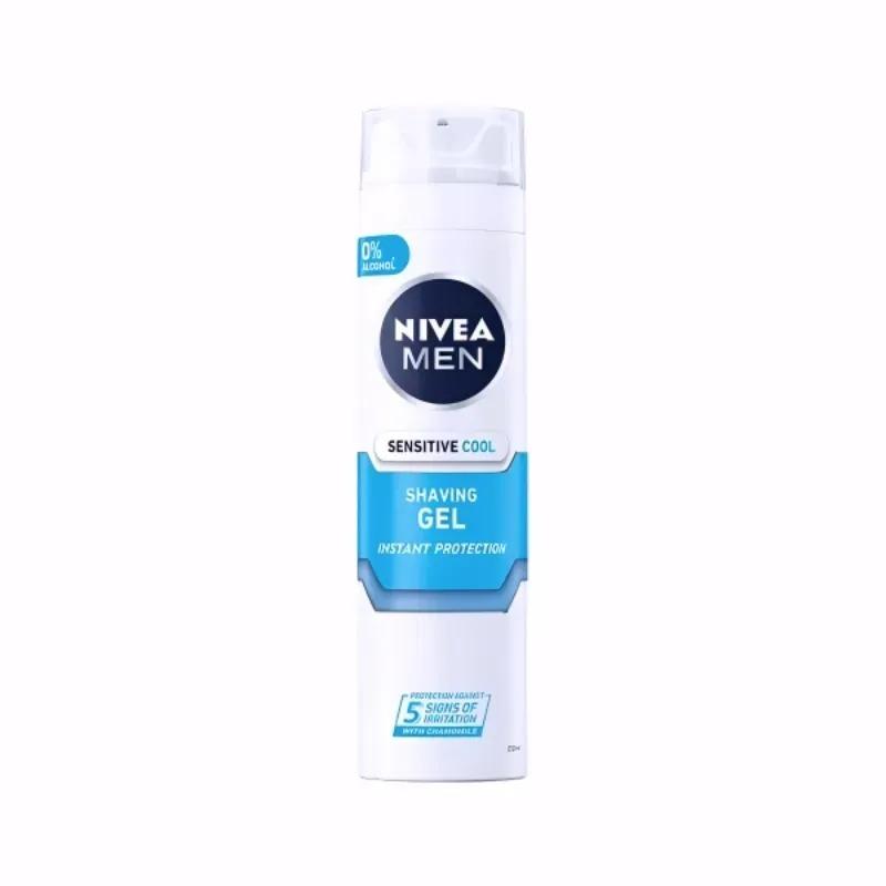 Nivea MenMen Sensitive Cool Shaving Gel 200ml