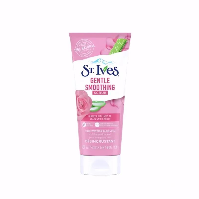 St. Ives Gentle Smoothing Scrub – Rose Water & Aloe Vera