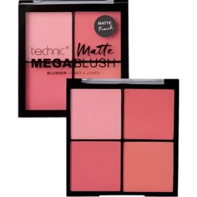 Technic Mega Matte Blush 4 Color
